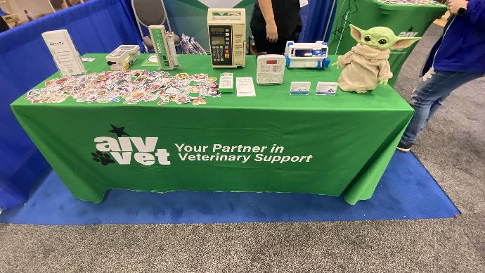 AIV Vet booth at MVC 2024